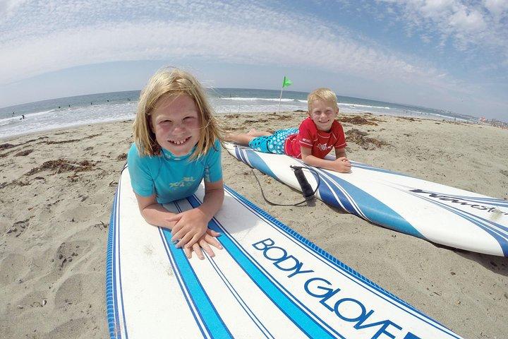 2 timers private gruppe surflektioner i Hermosa Beach