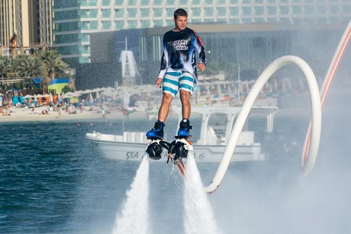 Experiência Jet Blade Flyboard