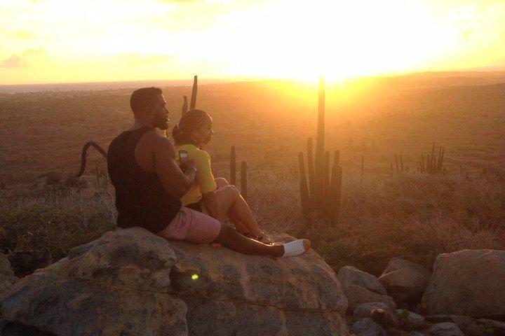 Balade à cheval au coucher du soleil à Aruba