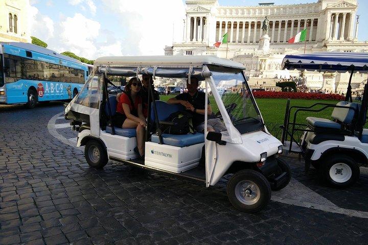 Rome must-see golfkartour: Pantheon Navona en Trevifontein