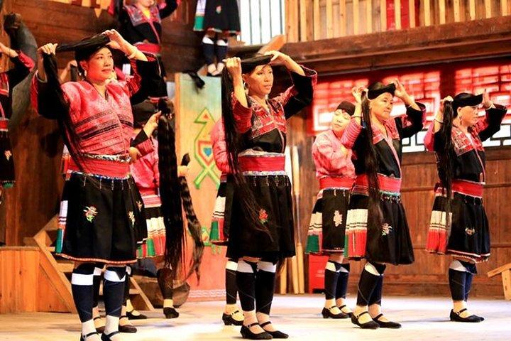 Fra Guilin / Yangshuo: Longji risterrasser og etnisk mindretal Village Day Tour