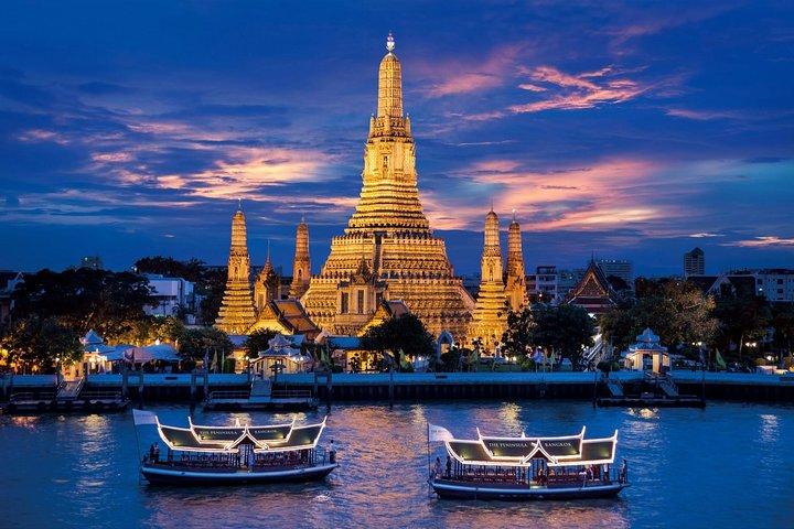 Crucero con cena por el río Chao Phraya
