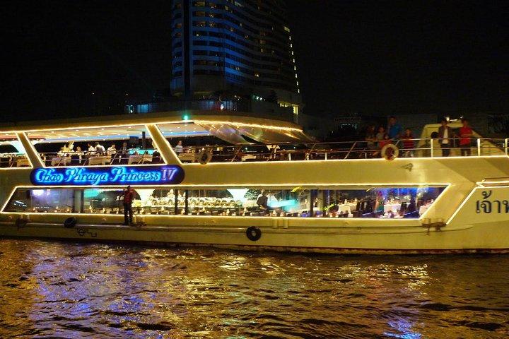 Crucero con cena por el río Chao Phraya