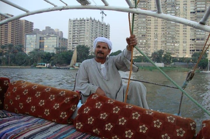 2 Hours Felucca Ride on the Nile River from Cairo With Lunch