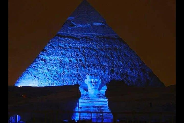 Sound and light show with Dinner with Pyramids view Roof Top Restaurant