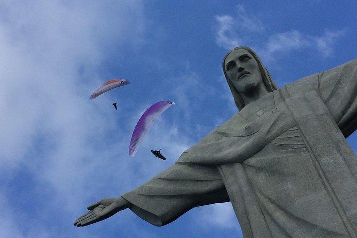 Corcovado con Estatua de Cristo y Pan de Azúcar