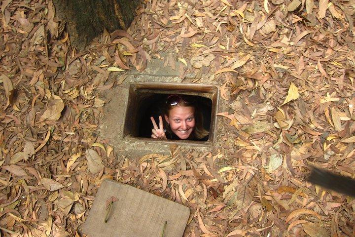 Excursão de 1 dia para grupos pequenos: Túneis de Cu Chi e Delta do Mekong