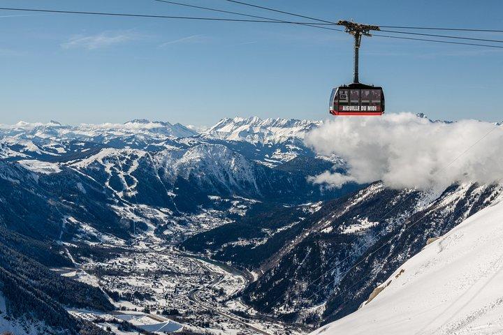 Chamonix og Mont Blanc guidet dagstur med SkyView panoramabussen