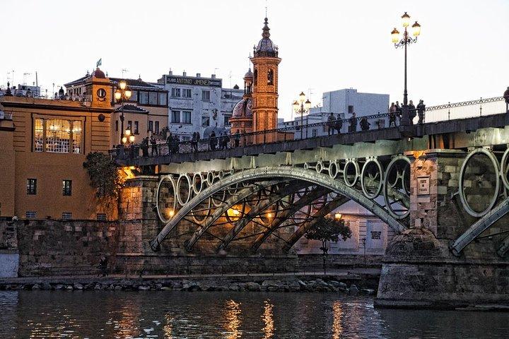 Zonsondergang, tapas en Triana