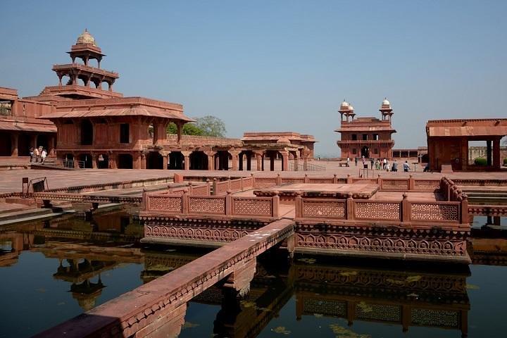 Tour privato della città di Tajmahal e Fatehpur Sikri da Agra
