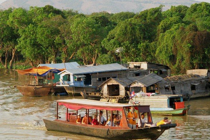 Kompong Khleang aldeia flutuante de Siem Reap