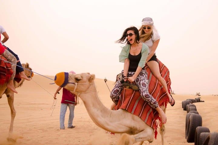 Dubai Dune Buggy Desert Drive With Camel ride & sandboarding