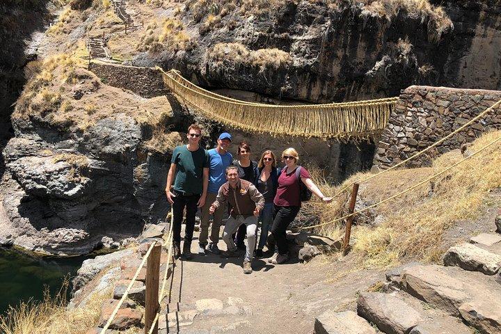 Full day tour of Qeswachaca Inca Bridge