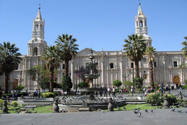 Visite à pied d'Arequipa, y compris le monastère de Santa Catalina