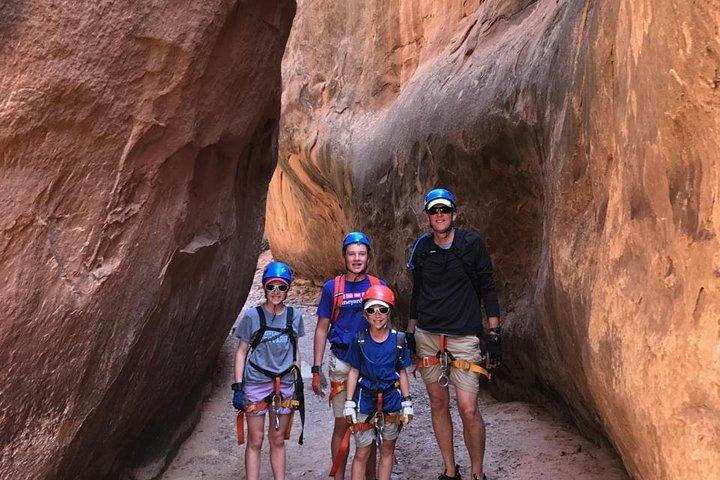 Moab privat halvdags kanjoneering (4 timmar)