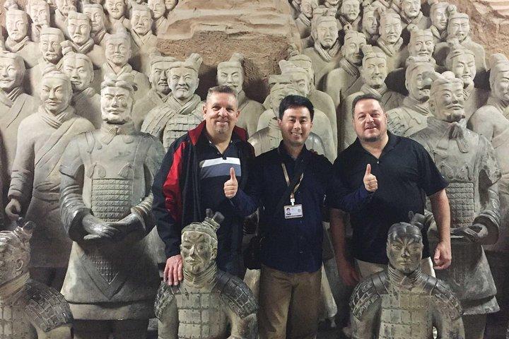 Xi'an hoogtepunten kleine groepstour van terracotta krijgers en stadsmuur