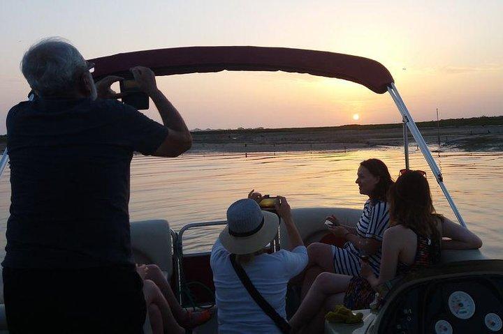 Excursión a las islas del atardecer en barco desde Faro