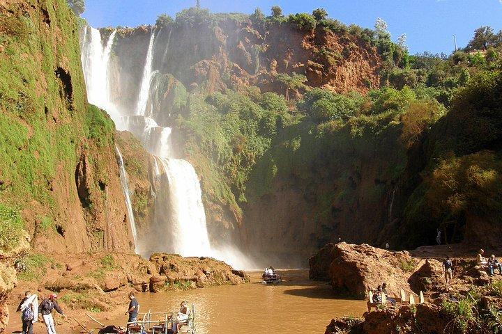 Ouzoud Vandfald fra Marrakech Dagstur