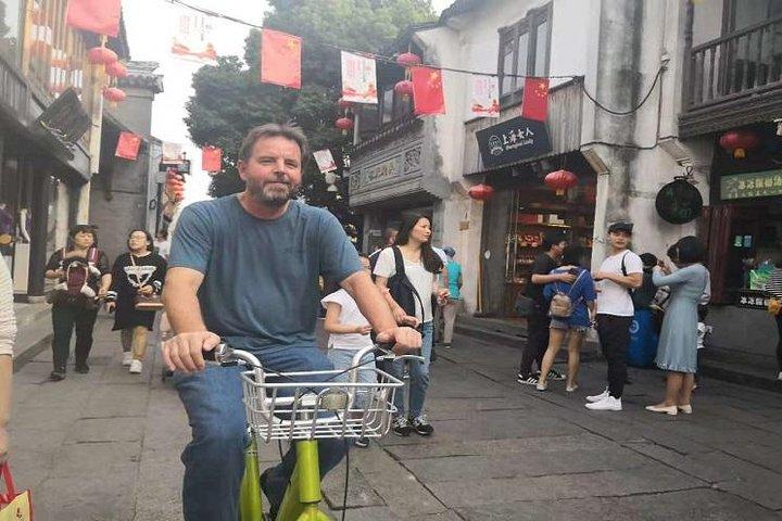 Da Shanghai a Suzhou in treno ad alta velocità ed esplora Suzhou in bicicletta