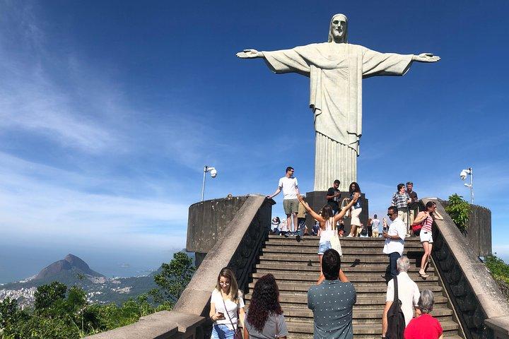 Corcovado con Estatua de Cristo y Pan de Azúcar