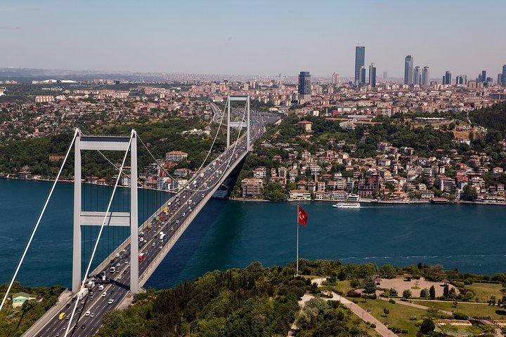 Sunset boat trip on the Bosphorus and Golden Horn