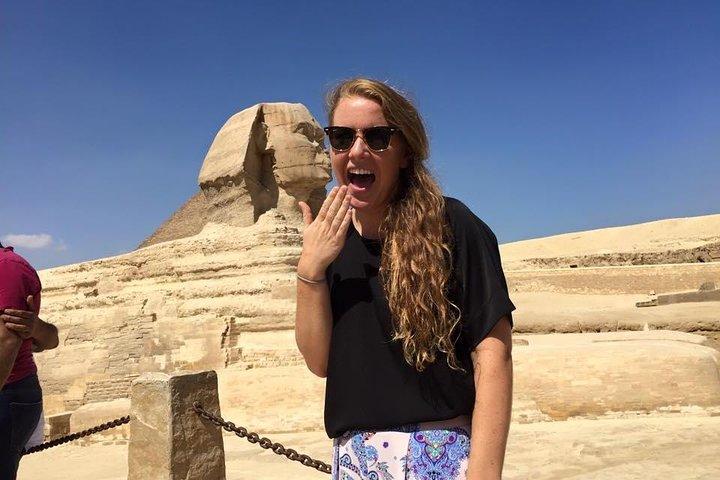 2 privata dagsturer i Giza-pyramiderna och Kairo stad med 2 flygplatstransfer