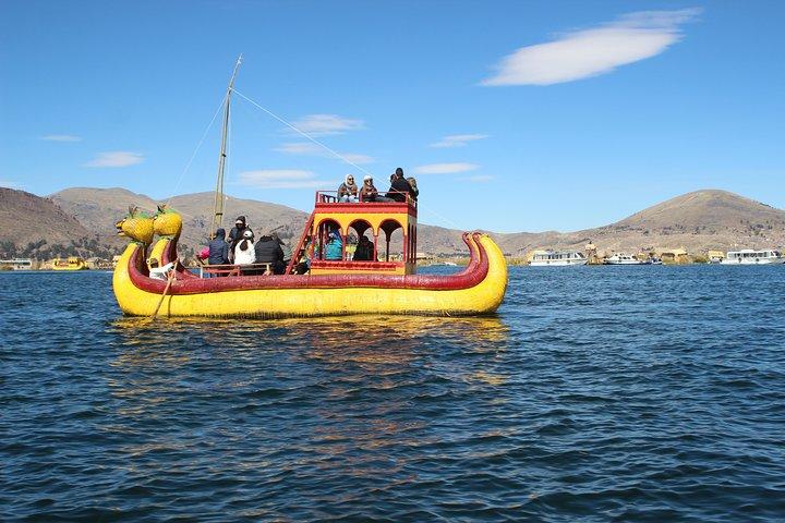 Tour di mezza giornata dell'isola galleggiante degli Uros da Puno