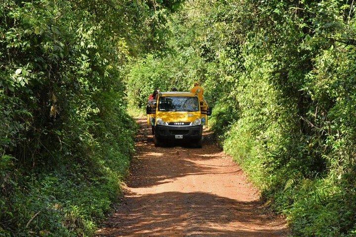 Iguazu Falls Tour, bådtur, tog og safari lastbil