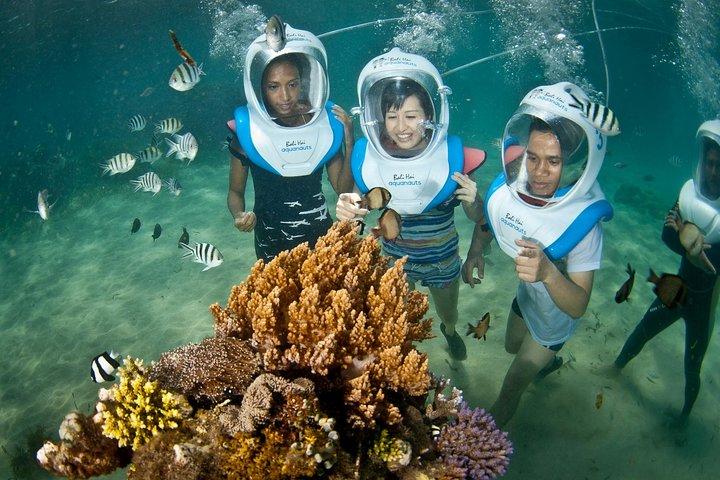 Paseo marítimo de los astronautas en Lembongan