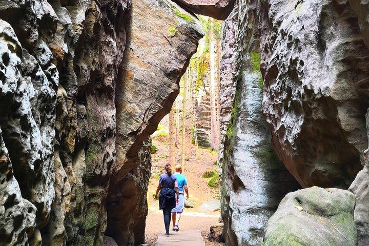 Boheemse Paradijs (Český ráj) Geopenbarenwandelingen door de UNESCO