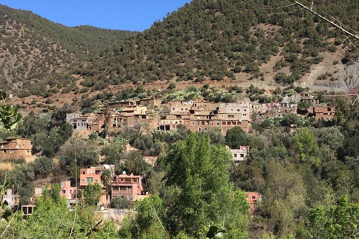 Gita di un giorno alle montagne dell'Atlante e alle 5 valli da Marrakech con pranzo berbero