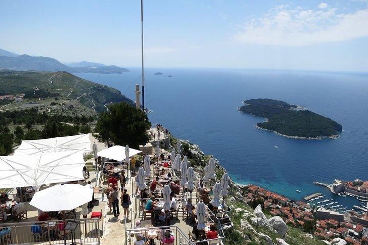 Visite en selfie (panorama de Dubrovnik)