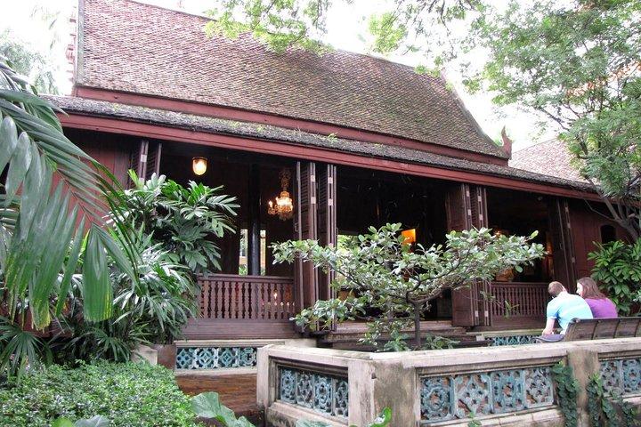 Casa do Jim Thomson & excursão do palácio de Suan Pakkard