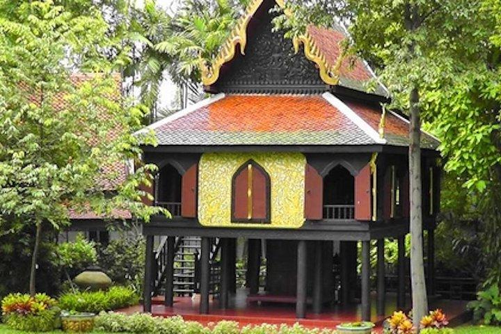 Casa do Jim Thomson & excursão do palácio de Suan Pakkard