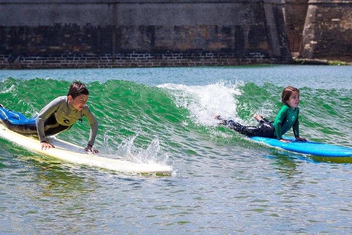 Lección de surf