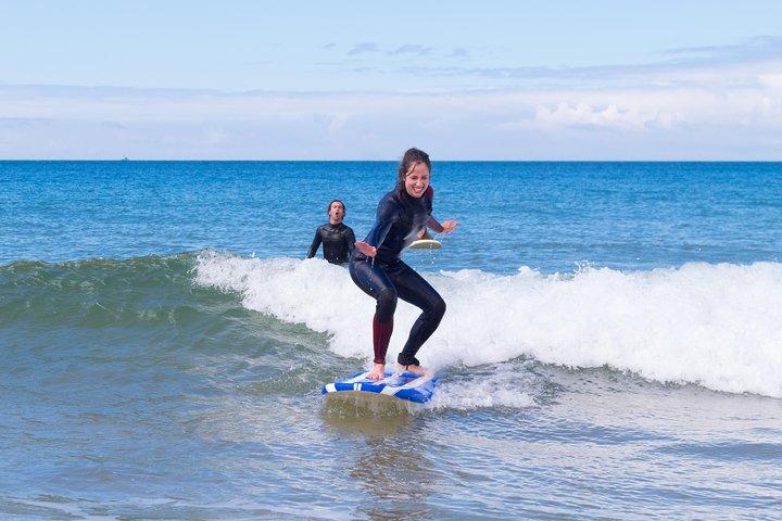 Lección de surf