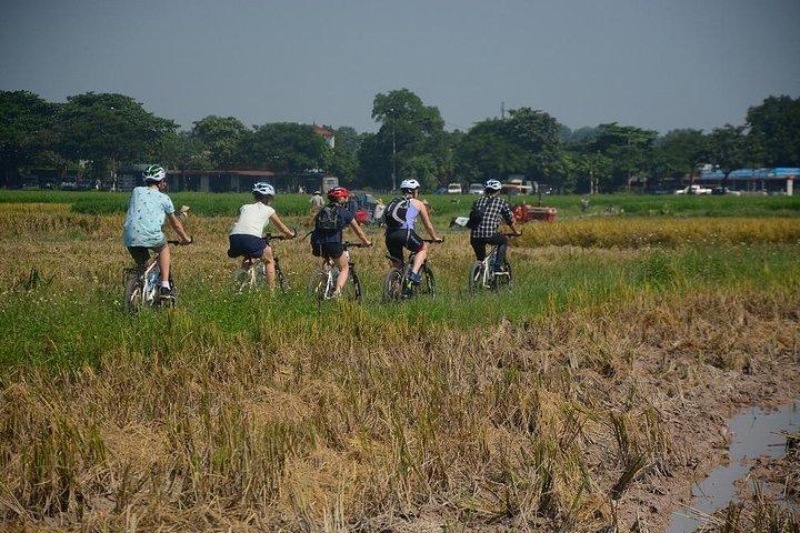 Fietstochten Hanoi: fietstochten van een hele dag door stad en platteland
