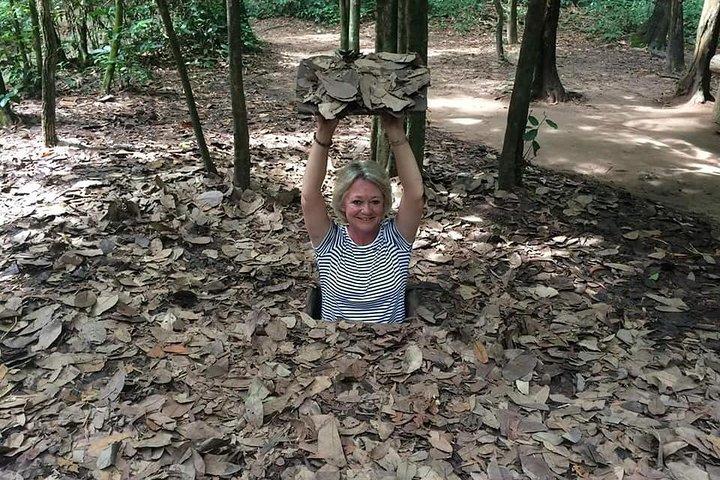 Private Halfday Tour om CU CHI TUNNEL te bezoeken vanuit HO CHI MINH city