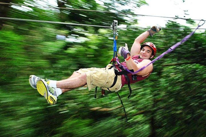 ATV & Canopy Tour vanuit Flamingo Beach