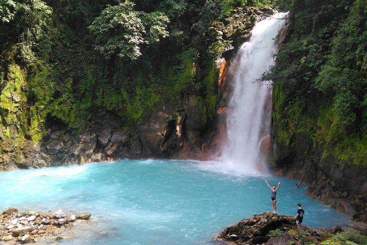 Rio Celeste-waterval en luiaard-ontmoetingstocht