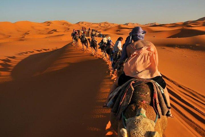 Tour di 3 giorni nel deserto di lusso da Marrakech al deserto di Merzouga