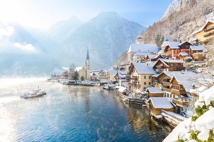 Lille gruppe juledagstur til Hallstatt fra Wien