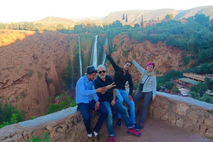 Viagem de dia inteiro de Marrakech a Ouzoud Waterfalls