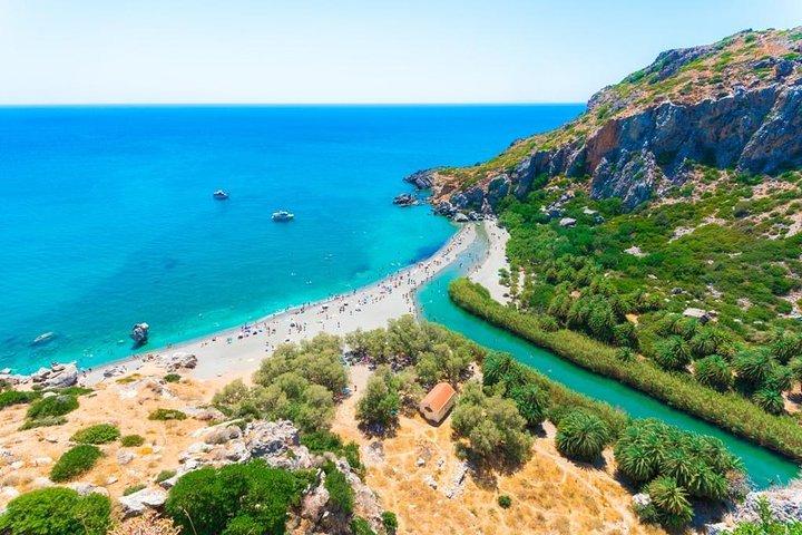 Preveli Strand og Plakias Heldagstur fra Rethymno