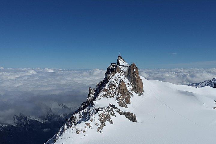 Tour turistico autoguidato di Chamonix da Ginevra