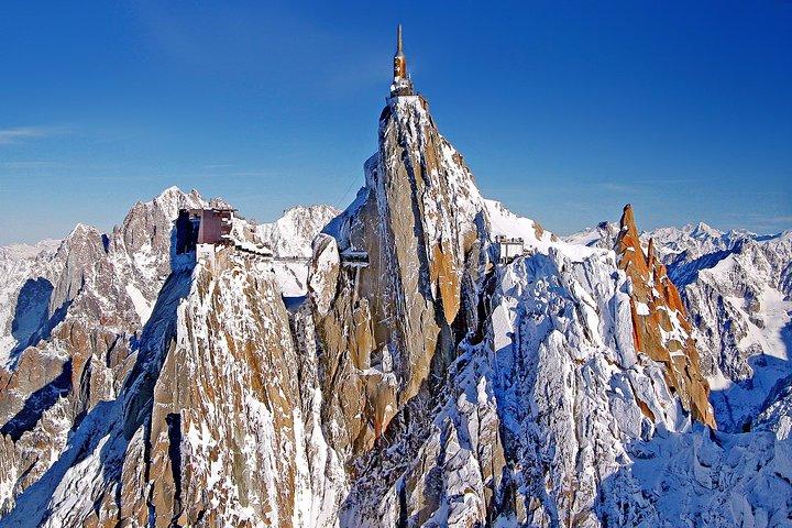 Tour turistico autoguidato di Chamonix da Ginevra