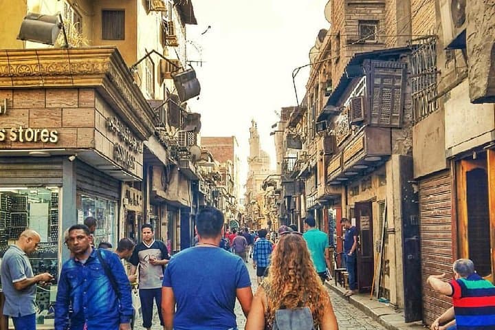 Half Day Tour: El Moez Street, Al Azhar Park and Khan EL Khalili Bazaar