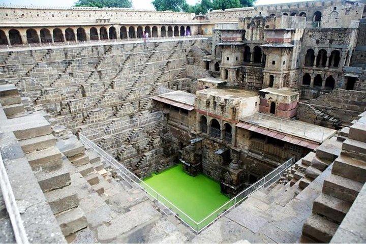 Ganztägige Tour des Chand Baori Step Well aus Jaipur