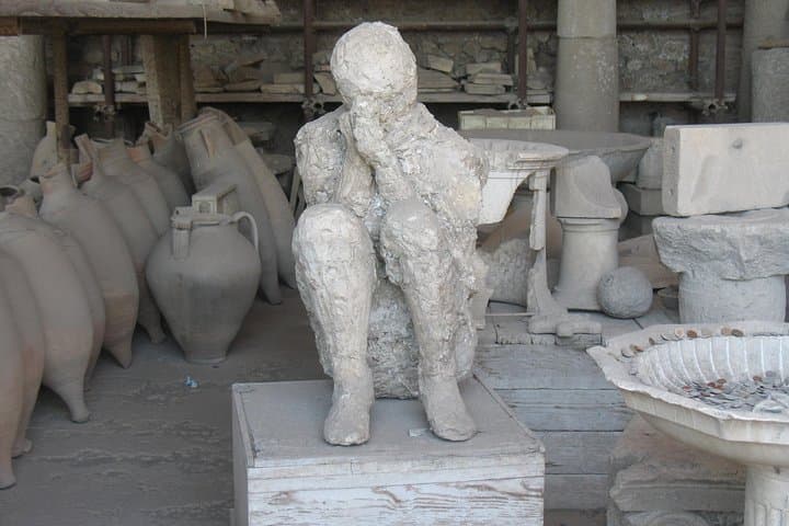 Transfer from Naples to Sorrento with stop at Pompeii &MtVesuvius