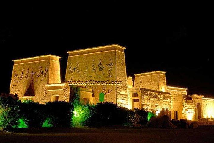 Philae Temple Aswanのサウンド・ライト・ショー